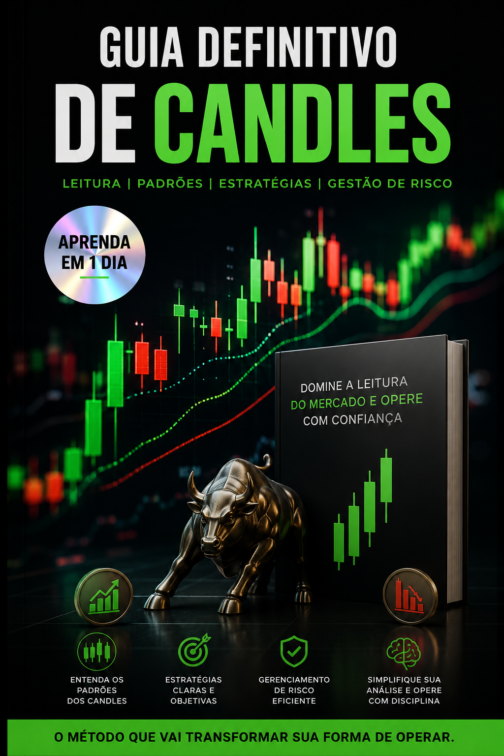 Aprenda o que são candlesticks, como interpretar gráficos de velas, entender a psicologia por trás dos padrões e utilizar essa ferramenta para tomar decisões mais estruturadas no mercado financeiro.