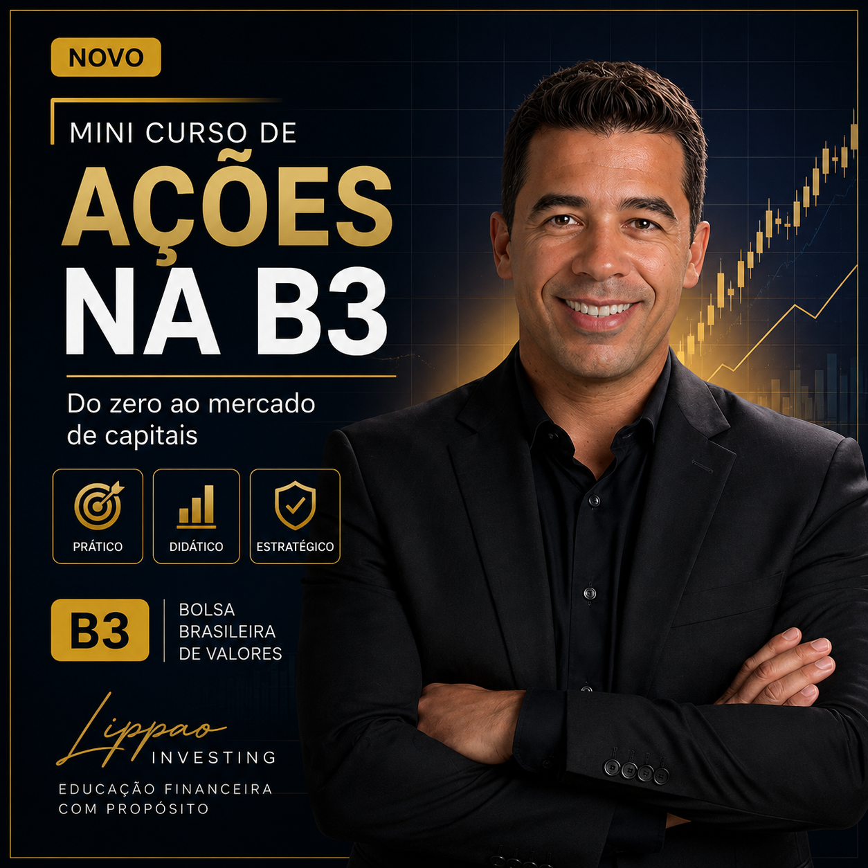 Curso de ações para iniciantes - Lippao Investing
