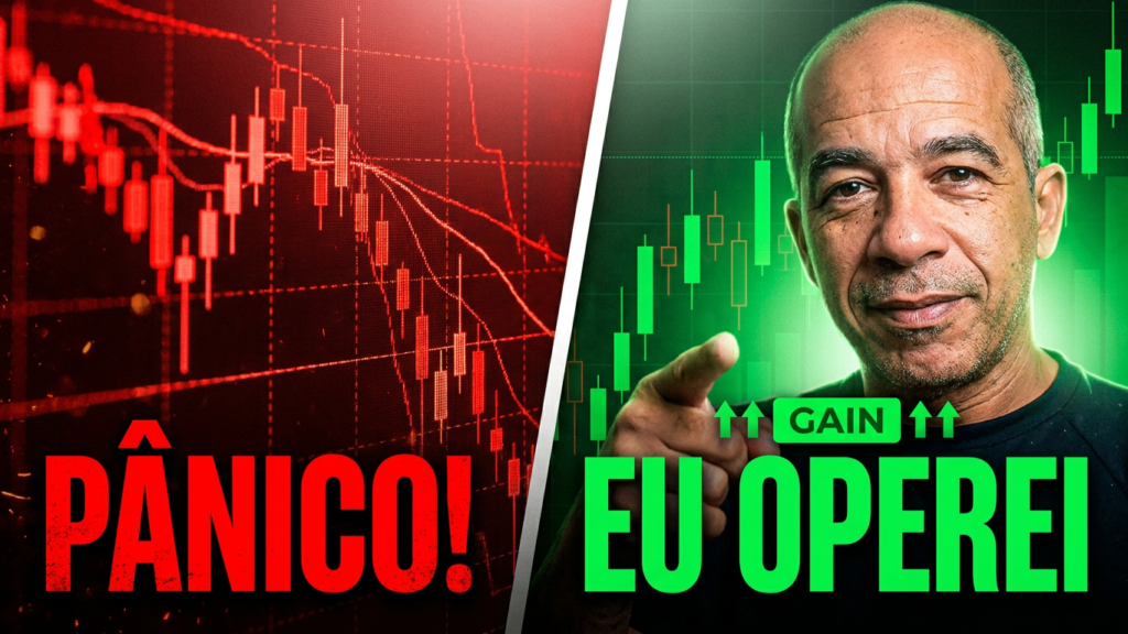 Operações na sala de trade
