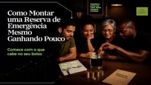Monte sua reserva de emergencia